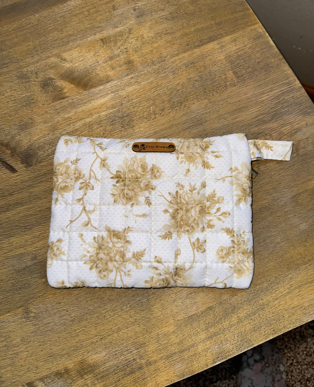 Quilted Flat Pouch