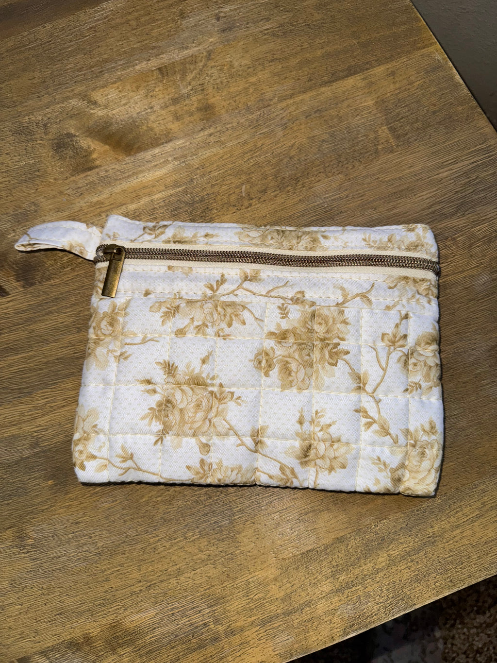 Quilted Flat Pouch