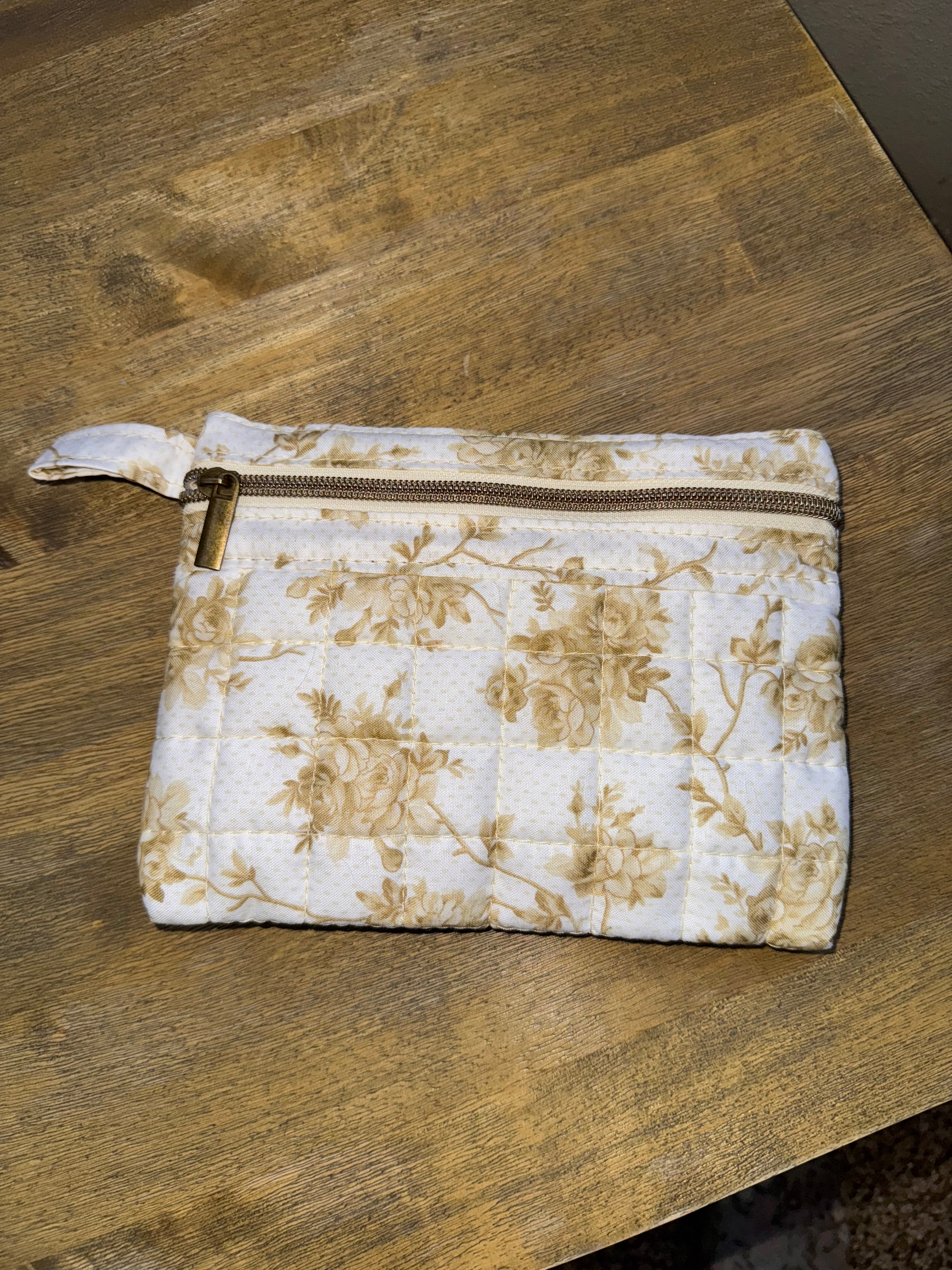 Quilted Flat Pouch